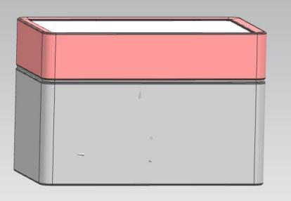 Mechanical 3D rendering of the XCOOK food-storage product